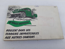 1950 brochure camion d'occasion  La Motte-Servolex
