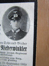 Sterbebild 1939 brzuchowice gebraucht kaufen  Deutschland