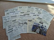 scalextric instructions for sale  BURTON-ON-TRENT