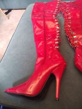 Red thigh high for sale  ILKESTON