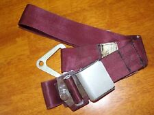 Aircraft maroon seatbelt for sale  Peoria