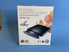 LG Portable Super Multi Drive GP08 Lite USB 2.0 8X GP08NU6B 9196 NOVO caixa aberta comprar usado  Enviando para Brazil