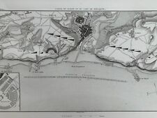 Antique map napolon d'occasion  Expédié en Belgium