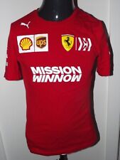 F1 Formuła 1 Scuderia Ferrari Polo Czerwona koszulka Puma (S) Jersey Maillot Camiseta, na sprzedaż  PL