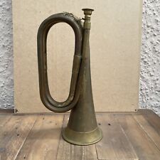 Antique brass bugle for sale  MONTROSE