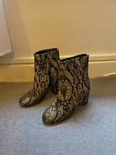 Topshop tapestry boots for sale  LONDON