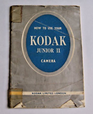 Kodak junior camera for sale  NOTTINGHAM
