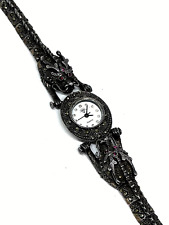 silver marcasite watch for sale  EXETER