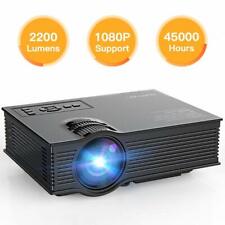 Proyector APEMAN Mini Proyector Portátil Actualizado 2200 Lúmenes LED Full HD segunda mano  Embacar hacia Argentina