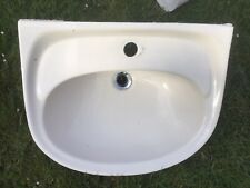 Cream pedestal basin for sale  SLOUGH