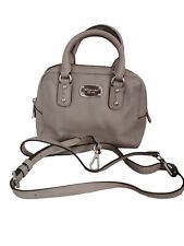 Bolsa satchel Michael Kors mini saffiano cinza comprar usado  Enviando para Brazil