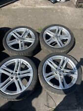 Used, AUDI Q5 80A 19” INCH ALLOY WHEELS WITH TYRES 80A601025 for sale  HALIFAX