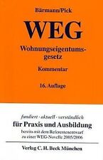 Wohnungseigentumsgesetz kommen gebraucht kaufen  Berlin