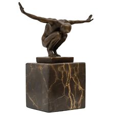 Bronzeskulptur bronzefigur sta gebraucht kaufen  Bad Homburg
