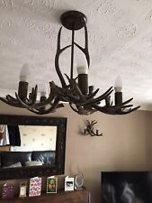 Antler stag light for sale  LUTON