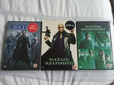 Matrix collection dvds for sale  NORWICH