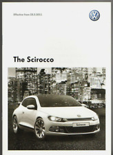 Volkswagen scirocco specificat for sale  UK