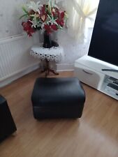 Dfs leather sofa for sale  LONDON