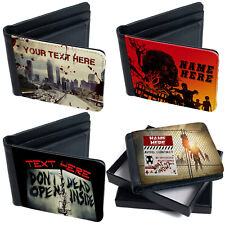 Personalised zombie wallet for sale  BRIDGNORTH
