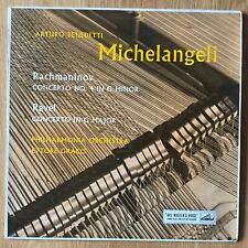 Michelangeli Rachmaninov Ravel Piano Concertos HMV ALP 1538 Vinyl Record LP segunda mano  Embacar hacia Argentina