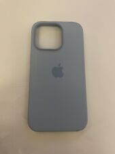 Genuine Apple Silicone Case For iPhone 14 Pro New Colour Light Blue for sale  Shipping to South Africa