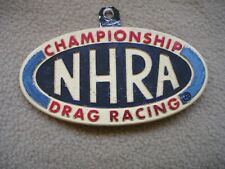 Placa de licença vintage NHRA National Hot Rod Association topper Ratrod Hotrod  comprar usado  Enviando para Brazil