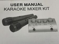 Karaoke mixer set gebraucht kaufen  Bruck