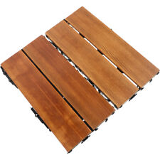 Tile interlocking wooden for sale  Shipping to Ireland