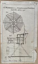Antique print windmill for sale  LLANELLI