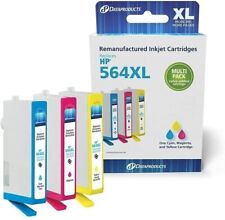 3 PACK High Yield Color Ink Refill for HP Photosmart & Officejet Printers 564XL for sale  Shipping to South Africa