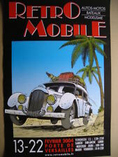 Affiche retro mobile d'occasion  Salbris