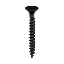 BLACK WOOD SCREW POZI COUNTERSUNK CSK WOODSCREW MULTIPURPOSE QUALITY for sale  Shipping to South Africa
