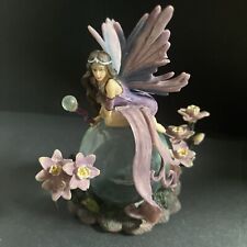 Jessica Galbreth Birthday Fairy(Feb) Figurine on Glass Ball.  Pre owned for sale  Shipping to South Africa