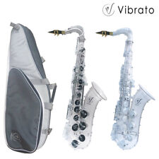 Saxofone Vibrato T1 Tenor Policarbonato Impermeável - Edição Transparência Transparente comprar usado  Enviando para Brazil