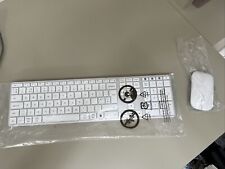 wireless keyboard mouse white for sale  WOKINGHAM