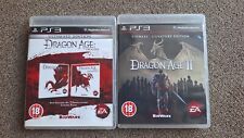 Usado, 2Games Dragon Age Origins Ultimate Edition & DA 2 Signature Edition PS3 COMPLETO comprar usado  Enviando para Brazil