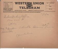 Western union telegram for sale  HOVE