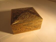 Brass cigarette box for sale  LOCHGILPHEAD