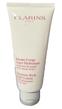 Used, Clarins Moisture Rich Body Lotion with Shea Butter for Dry Skin 6.5 oz SEALED for sale  Shipping to South Africa