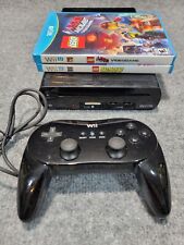 Nintendo Wii U PARTS OR REPAIR WUP-101 (02) 32GB Black Console Plus Untested for sale  Shipping to South Africa