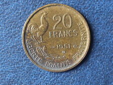 Piece francs 1951 d'occasion  Chemillé