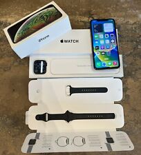 Apple iPhone XS Max - 64 GB - Cinza espacial (desbloqueado) + Apple Watch SE 44 mm grátis comprar usado  Enviando para Brazil