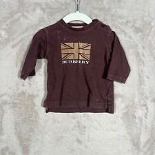 Camiseta Burberry bebê tamanho 3 meses manga longa condição de brincar* comprar usado  Enviando para Brazil