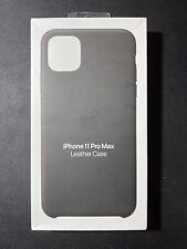 Usato, Apple Cover In Pelle per Apple iPhone 11 Pro Max - Nero usato  Piombino