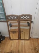 faux bamboo mirrors pair for sale  Chicago
