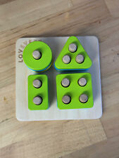 Used, Lovevery Wooden Sort n Stack Peg Puzzle Game Toddler Enthusiast Kit 28-30 mos for sale  Shipping to South Africa