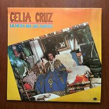 Celia Cruz – La Dicha Mia Mis Amigos [1989] Vinil Lp Latin Salsa Fania Records comprar usado  Enviando para Brazil