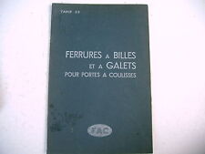 Catalogue ancien ferrures d'occasion  La Bégude-de-Mazenc