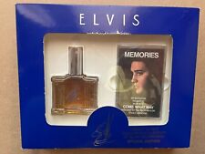 Elvis Presley Colonia 1,5 OZ con caja de cinta de casete Elvis juego de regalo recuerdos nuevo en caja segunda mano  Embacar hacia Mexico