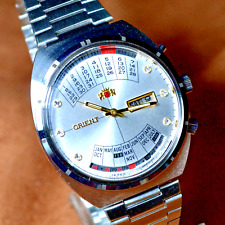 Relógio de pulso masculino automático Japão Orient College calendário perpétuo plurianual comprar usado  Enviando para Brazil